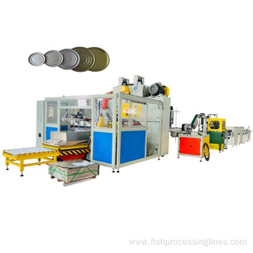 Easy open end automatic production line